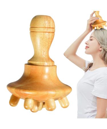 Mushroom massage device body shape tools for legs-muscle relief made from beech mushroom full-body massager for the whole body relief of the muscles