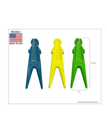 Buy Durable Dental Floss Holder in Blue Yellow & Green Ideal for International Shipping - Buy Online on GoSupps.com
