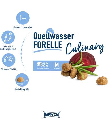 Happy Cat 70562 Culinary Adult Source Eau de Source Dry food for adult cats and those with hangovers 1.3 kg - Buy Online on GoSupps.com