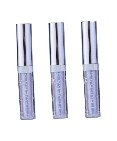 DOITOOL 3pcs Eyeshadow Shimmer Eye Shadow Glow Liquid Eye Shadows Women Makeup Eyeliner Make up Metal