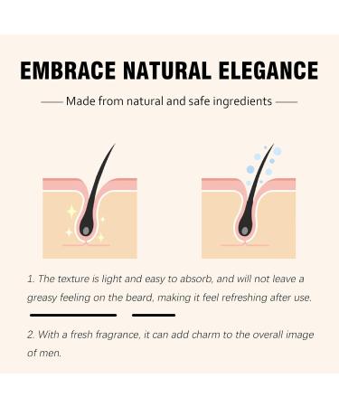 100% Natural Organic Beard Oil | Calming & Moisturizing Argan & Jojoba Oil for Men | Strengthen Beard Growth - Buy Online on GoSupps.com