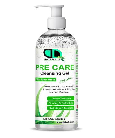 DD teck Pre-Care Cleansing Gel - Daily Cleanser for Dry & Sensitive Skin - Gentle Face Wash - Removes Excess Oil Soft Skin - Moisturizing Soothing Anti-Acne & Cleansing