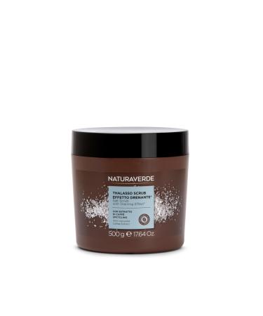 Naturaverde NATURAVERDE | Thalasso Draining Effect Body Scrub with Upcycling Coffee Extract with Dead Sea Salts 500ml