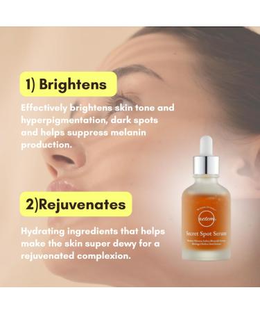 Shop AETEM Secret Spot Serum - Hyperpigmentation & Dark Spot Remover with Broccoli & Moringa Extract | 1.69 fl. oz | International Shipping Available - Buy Online on GoSupps.com
