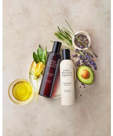 John Masters Organics Shampoo for Dry Thinning & Color Treated Hair - Moisturizing Sulfate Free Formula with Essential Oils & Amino Acids - 8 oz - Buy Online on GoSupps.com