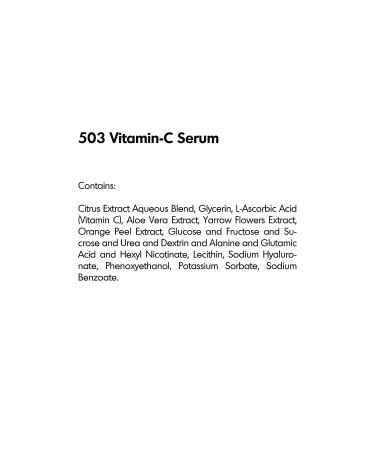 RAYA Vitamin-C Serum (503) | Protective Anti-Aging Facial Treatment | Improves Complexion & Shields from UV Rays - Buy Online on GoSupps.com