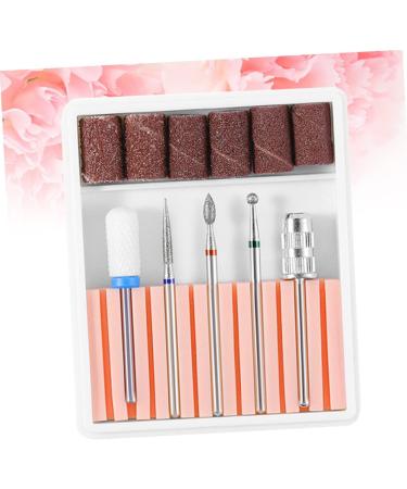 Beavorty 1 Set nail drill heads nail drill bits for acrylic ceramic nail bits Cuticle Drill Bit nail polish accessories nail polish tools Nail File Bits Drill Bits for Nails gel pedicure 6.5x5.5cm Pink - Buy Online on GoSupps.com