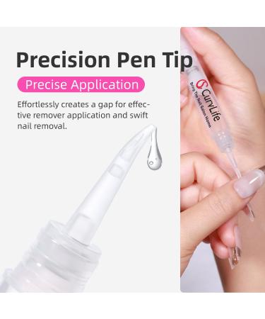 10g Semi Solid Nail Glue Gel & 5ml Remover Pen - No UV Needed Ideal for Press On Nails | Click&Remove Solution - Buy Online on GoSupps.com