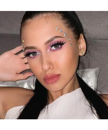Moon Stars Face Gems Jewels - Crystal Rhinestones for Rave Party & Festival Makeup - Temporary Tattoos for Women - Buy Online on GoSupps.com