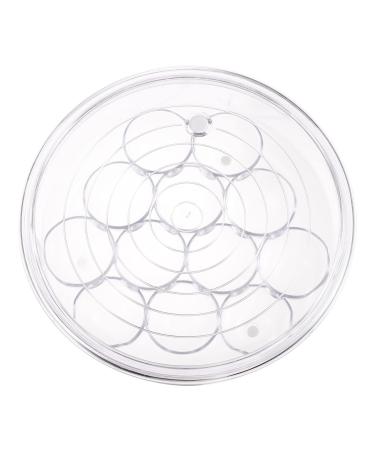 OSALADI 1pc Refrigerator Bin Clear Egg Container Transparent Organizer Storage