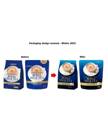 Nittoh Kocha Royal Milk Tea - Japanese Instant Milk Tea (250g 2 Packs) | Authentic Taste International Shipping - Buy Online on GoSupps.com