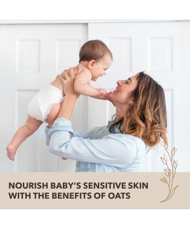 Aveeno Baby Soothing Relief Creamy Wash - Fragrance Free | 8 fl oz (236 ml) - Buy Online on GoSupps.com