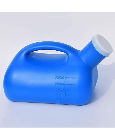 Mens Urine Bottle Urinal Bottles for Men 3000ML Large Male Urinal Portable Mens Potty Pee Bottle Collector Travel Toilet - Buy Online on GoSupps.com
