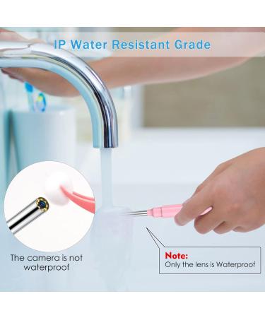 1920P FHD Wireless Ear Camera Otoscope with LED Lights - Ear Wax Remover Tool for iPhone, iPad & Android - Pink - Buy Online on GoSupps.com