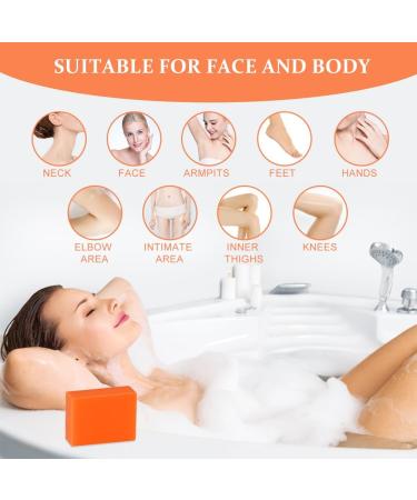  LOPHE Kojic Acid Soap 3 x 100g Kojic Acid Soap with Turmeric anti-dark spot soap for face and body moisturizing evens skin tone - Buy Online on GoSupps.com