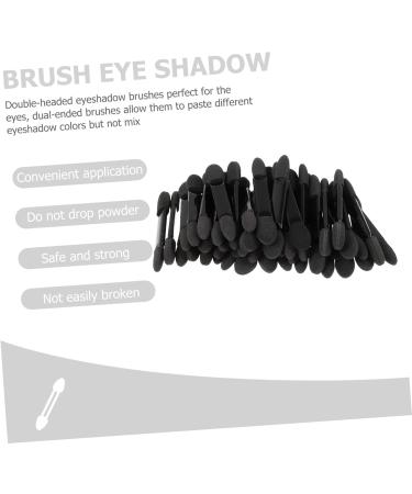 FOMIYES 50pcs Eyeshadow Sponges Eye Shadow Applicator Eye Shadow Brush Makeup Brush Miss Cleaning Brush Bulk Size 2 Black - Buy Online on GoSupps.com