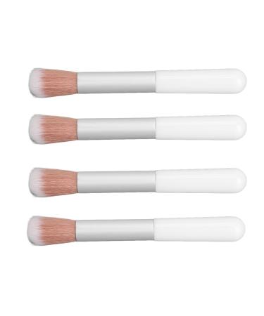 15 Pieces Tapered Blusher Brush Ergonomic Rounded Handle High Density Cheek Makeup Brush Bronzing Powder Brush