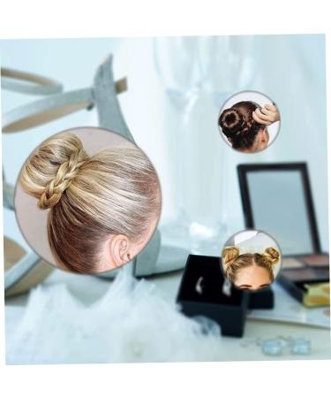 Mini Hair Bun Maker for Kids - 6 PCS Chignon Donut Sock Bun Form for Girls - Small Size 2.4 Inch Dark Brown - Ideal for Short and Thin Hair - Buy Online on GoSupps.com