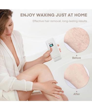 Topdirect Roll on Waxing Set - Hair Removal Wax Warmer with 2 Honey Cartridges Wax Strips & Sensitive Skin Oil for Women | International Shipping - Buy Online on GoSupps.com