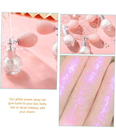 Beavorty High Gloss Dusting Glitter Eyeshadow Face Glitter Makeup Glitter Highlighters Spray Glitter Loose Powder Spray Hair Glitter Body Glitter Sparkle Body Powder Spray Makeup Glitter 7.5x7cm Purple - Buy Online on GoSupps.com