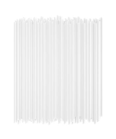 Disposable Drinking Straws - 7 3/4 Inches Long - Standard Size (Clear, 250) Clear 250