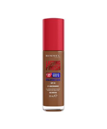 Rimmel Lasting Finish 35HR Foundation - 603 Mocha 603 Mocha Lasting Finish 35HR Foundation
