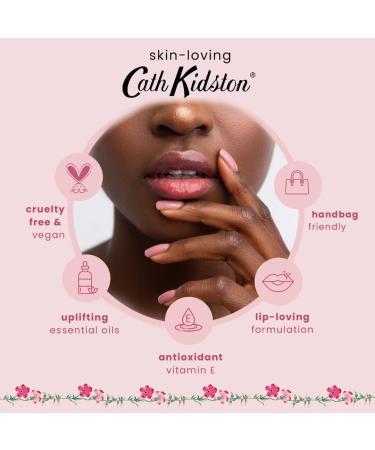 Cath Kidston Peach Lip Balm 6 g and Compact Mirror Uplifting Essential Oils Travel Size Fits In A Handbag Cruelty Free and Vegan Friendly Beauty Gift For Her Carnival Parade Collection - Buy Online on GoSupps.com