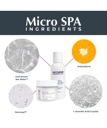 NassifMD Detox Pads and Micro-Spa Vitamin C Skin Peel Bundle - Buy Online on GoSupps.com