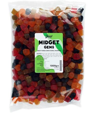 Lion Original Gums The Micro Fruit Fiesta 1kg Quartet - Fruit Salad Liqorice Gums 2 x Midget Gems (4 x 1kg Party Bags) - 2 3 4 4 - Buy Online on GoSupps.com