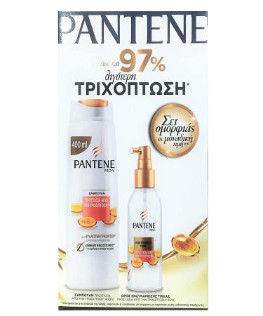 Pantene Breakage Defence Gift Set (Hair Strengthening Tonic 95ml + Shampoo 400ml)