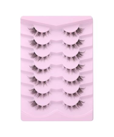 RSYHVG Fake Cat Eyelashes Eyelashes Extensions Artificial Clustered Eyelashes Eggs Natural False Eyelashes