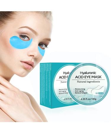 Under Eye Patches for Puffiness - 60PCS Collagen Eye Gels with Hyaluronic Acid | Reduce Dark Circles & Bags | Skin Care Mask - Buy Online on GoSupps.com
