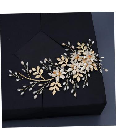 MAGICLULU Women Barrettes Bride Hair Clip Wedding Hairpin Fashion Hair Clips Girl Hair Clip Crystal Hairpin Women Hair Pin - Buy Online on GoSupps.com