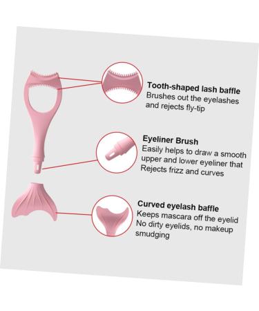 Mipcase 2pcs Eyeliner Volume Mascara Eyelash Separator Tool Mold Heat Tool Makeup Supply Lip Line Thermostat - Buy Online on GoSupps.com