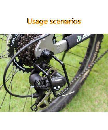 Universal Bike Rear Derailleur Guard & Chain Protector - Style A - Buy Online on GoSupps.com