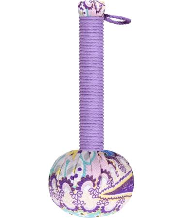 Massage Hammer - Long Purple Massage Tool for Full Body & Legs | Wormwood Therapy | 26cm - Buy Online on GoSupps.com