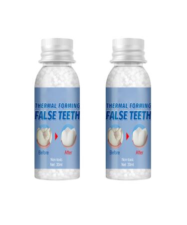 WTTFC Temporary tooth repair set Thermaloperlen Fill the missing and broken tooth.
