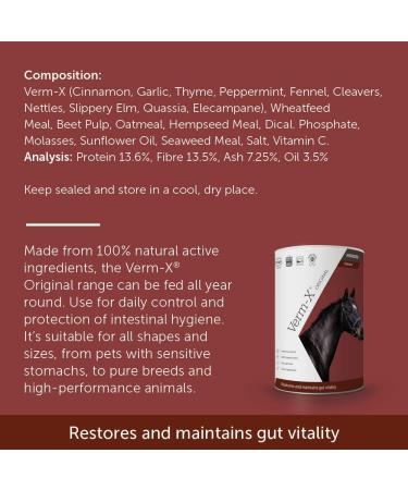 Buy Verm-X Pellets for Horses and Ponies 750g | International Shipping Available - Buy Online on GoSupps.com