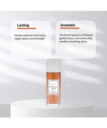 Vanilla Perfume Spray Long Lasting Vanilla Skin Mist Multi-Use Body & Hair Fragrance Mist.For Women & Girls Vanilla Moonstone Mango Dragon fruit Ambe (Mango+Vanilla) - Buy Online on GoSupps.com