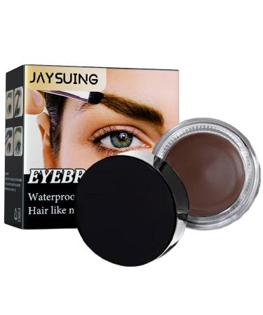 GUOHUA Eyebrow soap for eyebrows Waterproof eyebrow styling cream for women and girls Eyebrow soap trendy wild eyebrows and gives