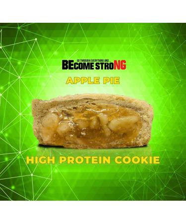 Become Strong High Protein Cookies 25g Protein 3g Sugar BNG Cookies (10 ct.) (Apple Pie) - Buy Online on GoSupps.com