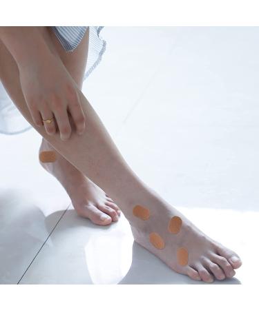 120-Piece Moleskin Adhesive Pads for Foot Protection - Anti-Wear Heel Stickers for Boots & Hiking - Reduce Friction Pain - Light Brown - 4.5 x 2.54 cm - Buy Online on GoSupps.com