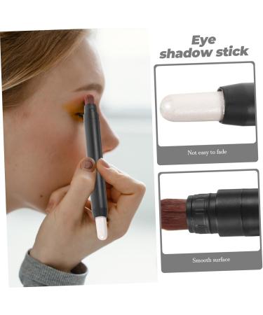 Healeved Makeup Eye Eyeshadow Makeup Brushes Eye Shadow for Makeup Small Eyeshadow Brushes Silver Abs - Buy Online on GoSupps.com