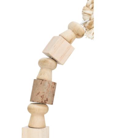 Trixie Arched Swing with Blocks - Wooden Pet Toy (20x29 cm) for Cats and Small Animals - 5829 - Buy Online on GoSupps.com