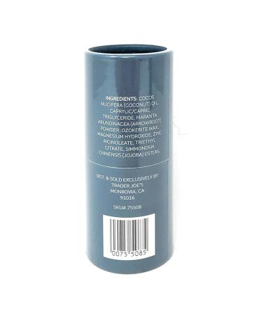 Generic Trader Joe's Unscented Deodorant - Aluminum-Free & Baking Soda-Free - Pack of 2 - Buy Online on GoSupps.com