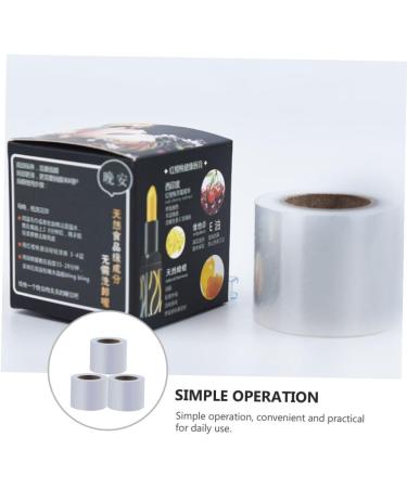 Veemoon Film de Protection Jetable Semi-Permanent Ultra-Mince pour Maquillage et Sourcils 3 Rouleaux de Film Plastique Adh sif Transparent Usage Hygi nique et Soin des L vres - Buy Online on GoSupps.com
