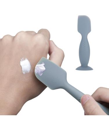 Baby Lotion Spatula - Diaper Cream Spatula Infant Skin Care Spatula | Soft Silicone Diaper Spatula Smooth Diaper Cream Spatula with V Base - Buy Online on GoSupps.com