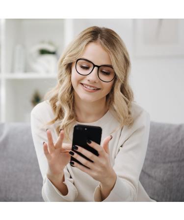 Aomig Blue Light Glasses (3PC) Unisex Gaming & Reading Glasses | Eye Protection & Relief | Black/Gray/White Options - Buy Online on GoSupps.com