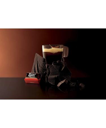 Pocket Coffee Espresso Coffee praline with decaffeinated DEK espresso liquid fine whole milk chocolate and semi-bitter 5 pralines - Buy Online on GoSupps.com
