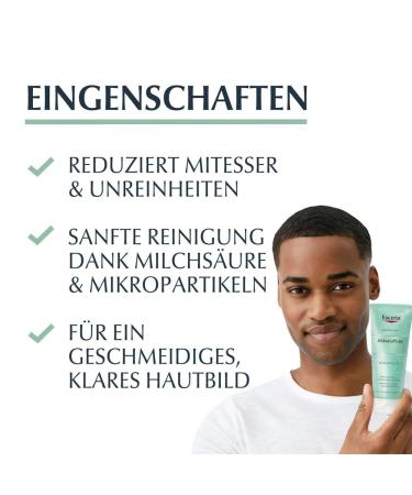 Eucerin Dermopure Wash Peeling 100 ml - Exfoliating Cleanser for Clear Skin | International Shipping Available - Buy Online on GoSupps.com